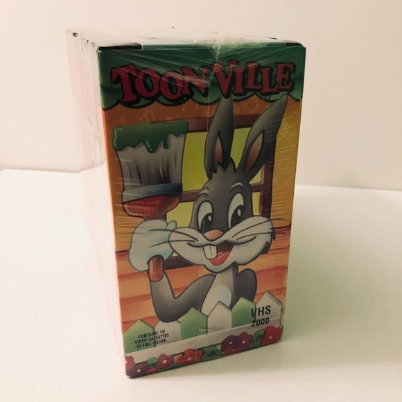Vintage 1993 Toonville VHS Cartoon Favoirites 10 Tapes Casper Superman Bug Bunny - Picture 6 of 11